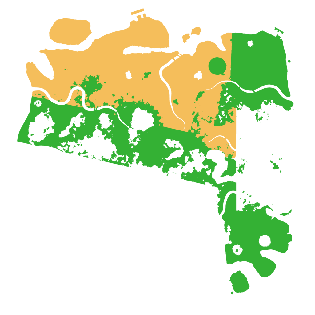 Biome Rust Map: Procedural Map, Size: 4750, Seed: 7022026