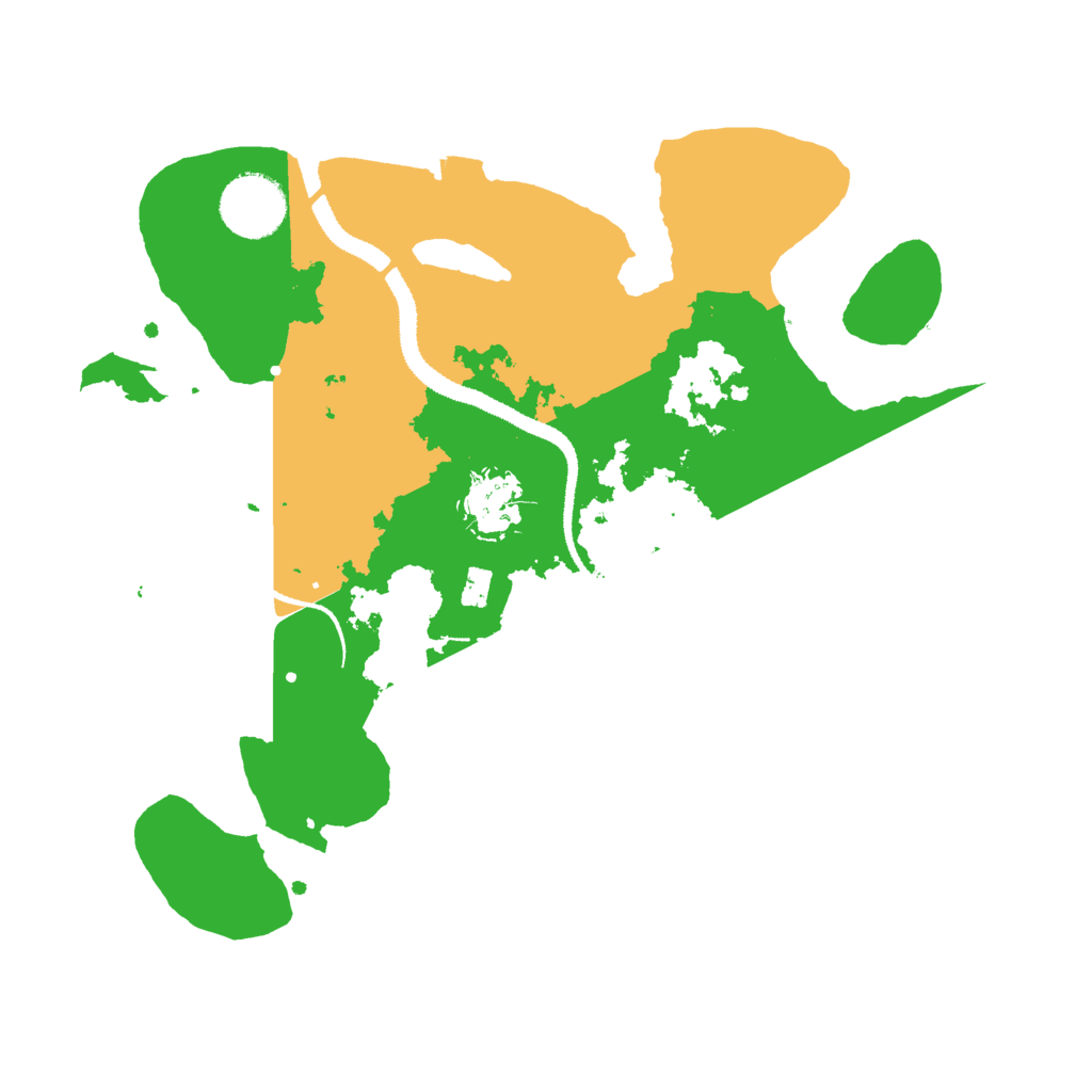 Biome Rust Map: Procedural Map, Size: 3000, Seed: 2056591190