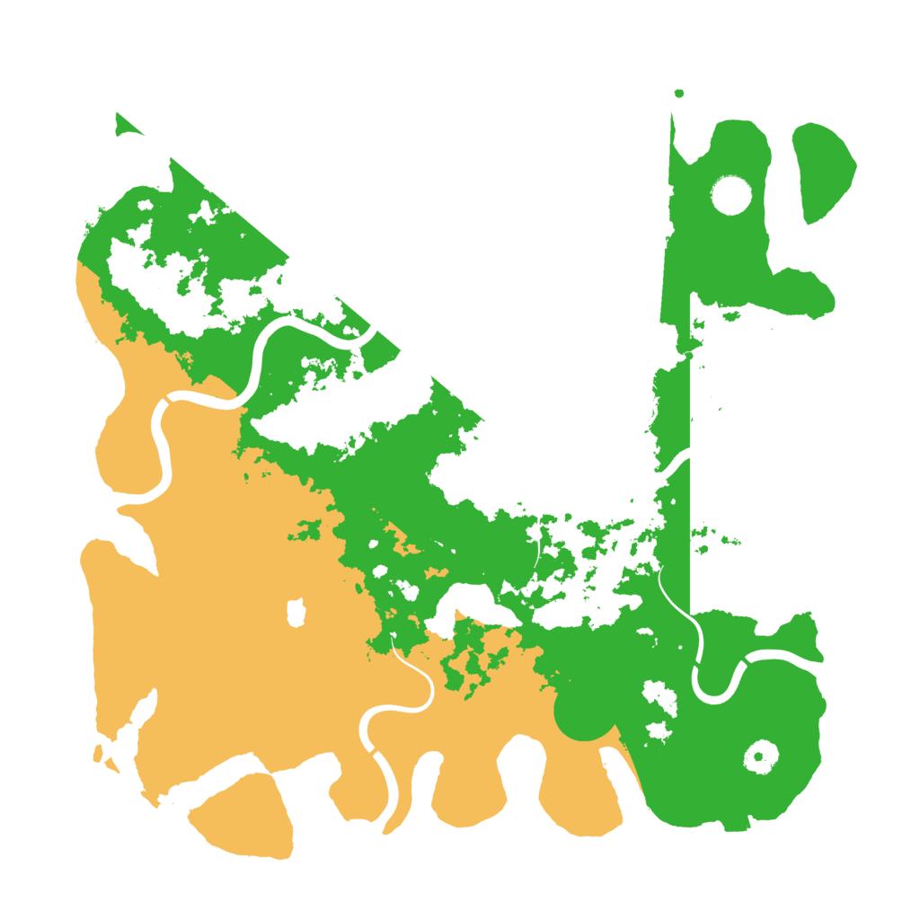 Biome Rust Map: Procedural Map, Size: 4096, Seed: 1032791232