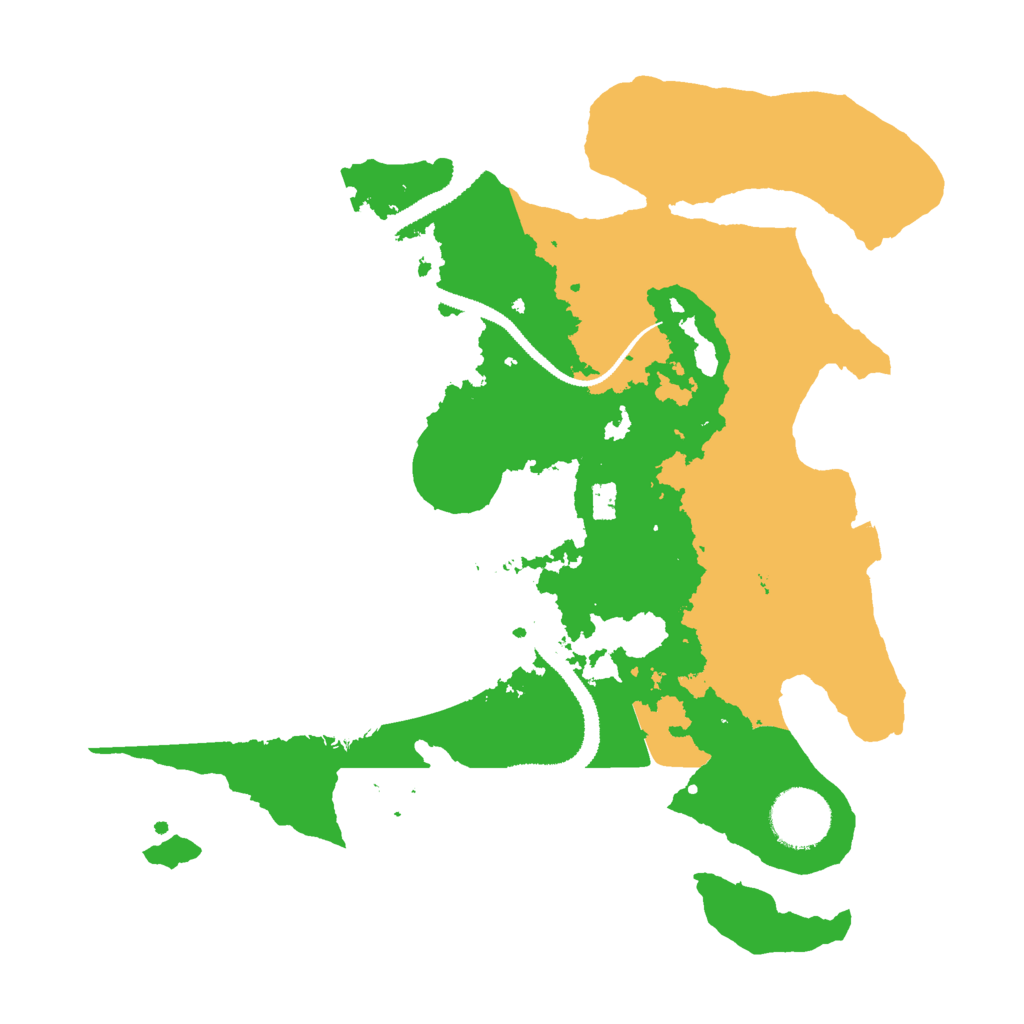 Biome Rust Map: Procedural Map, Size: 3000, Seed: 1248911522