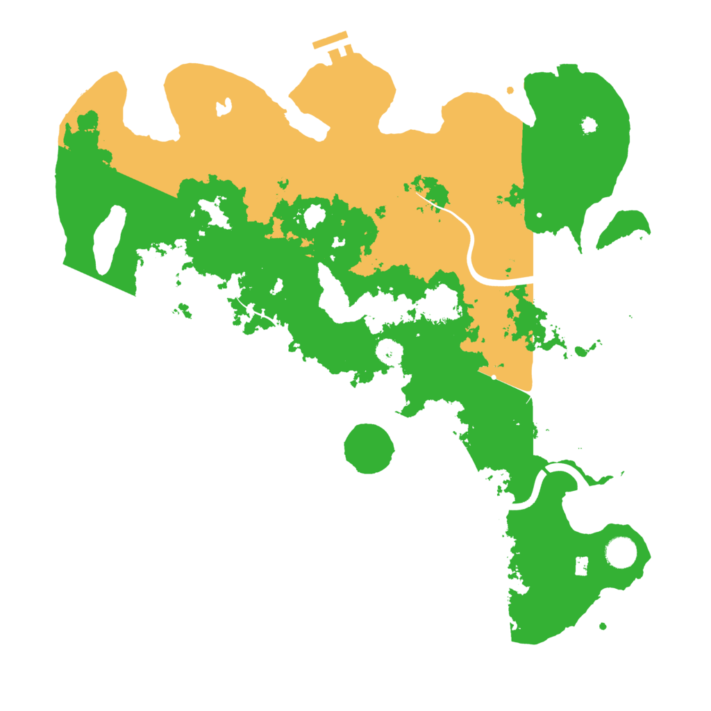 Biome Rust Map: Procedural Map, Size: 4000, Seed: 102052026