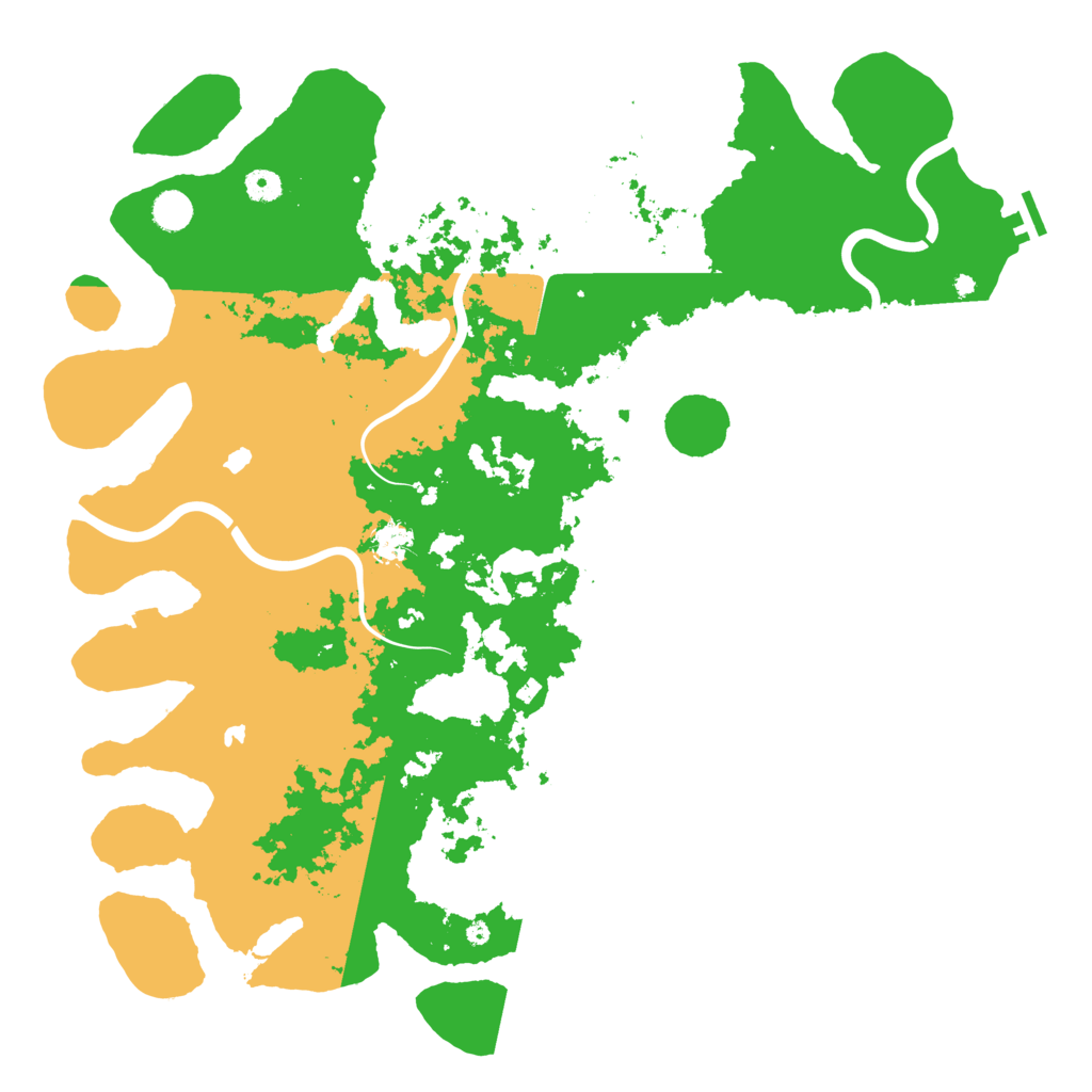 Biome Rust Map: Procedural Map, Size: 4750, Seed: 220261
