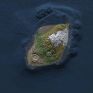 Thumbnail Rust Map: Procedural Map, Size: 1000, Seed: 1411446141, 2 Monuments