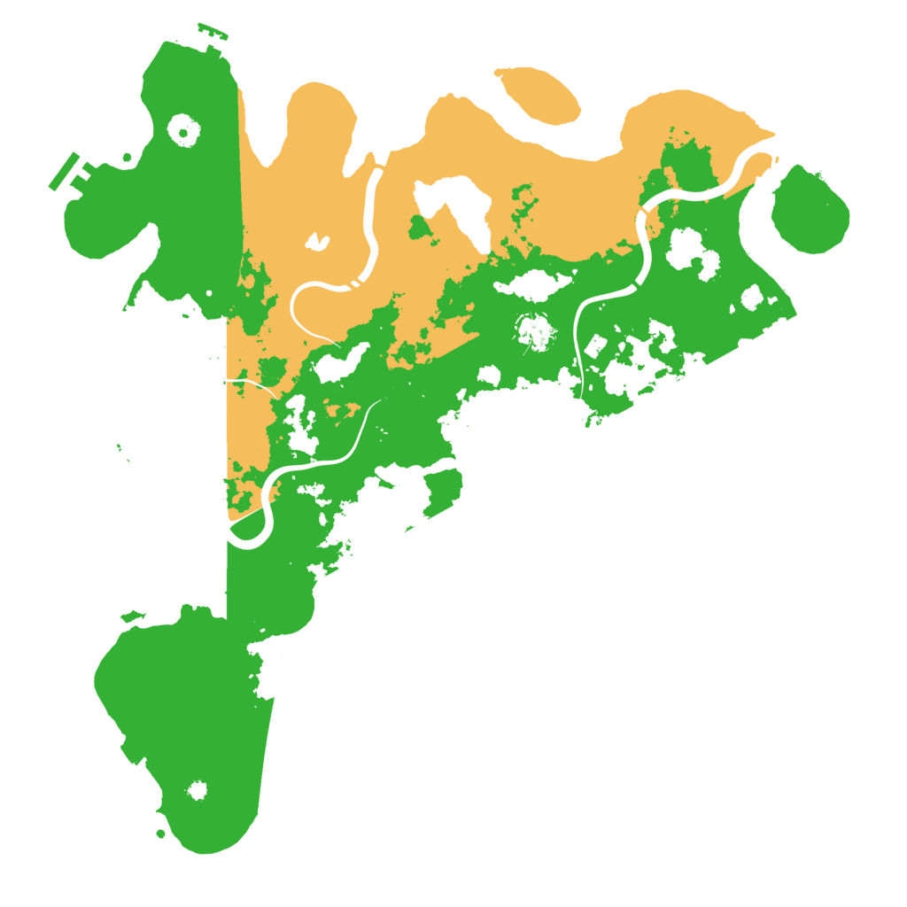 Biome Rust Map: Procedural Map, Size: 4250, Seed: 20260205