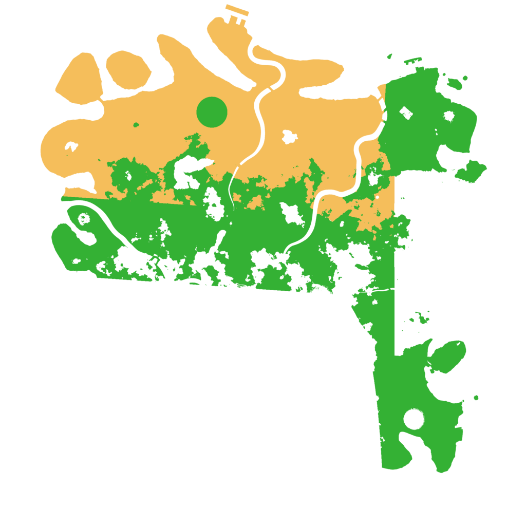 Biome Rust Map: Procedural Map, Size: 4500, Seed: 1655609902