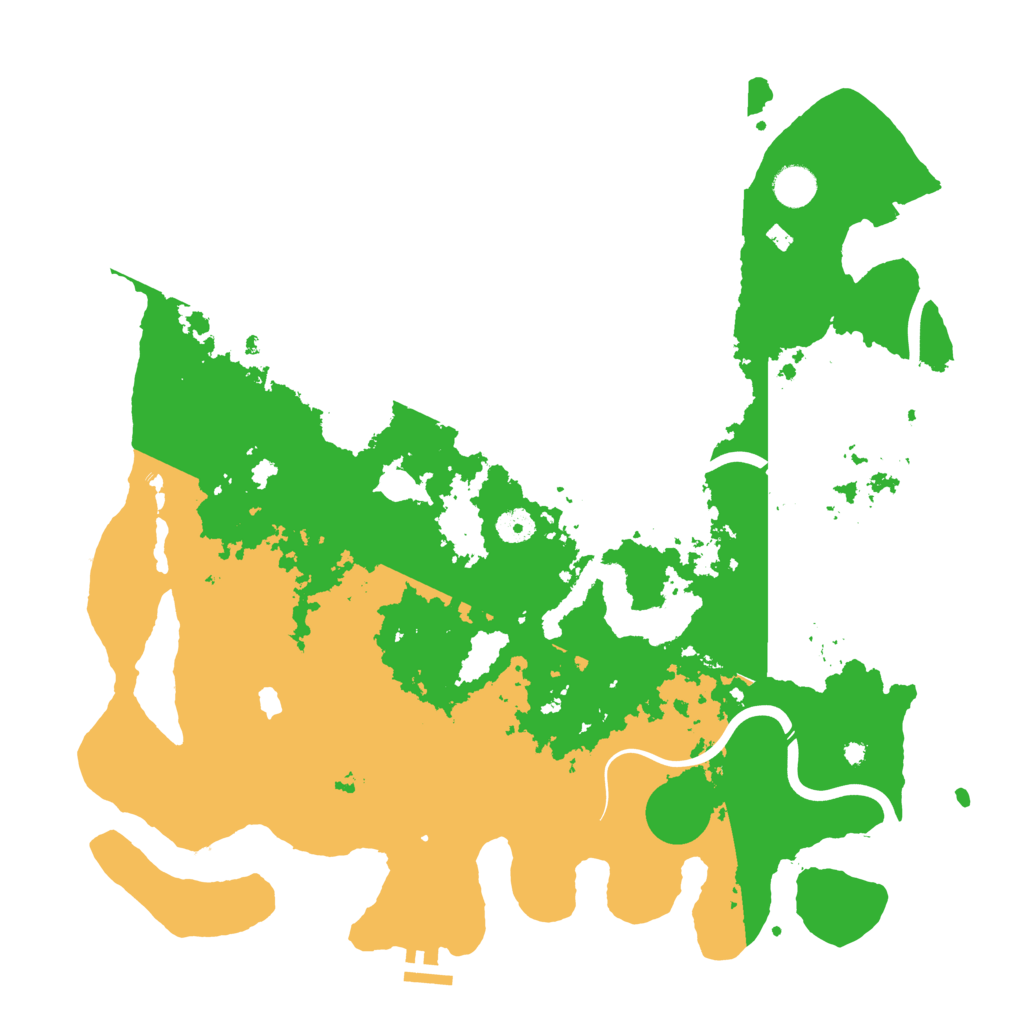 Biome Rust Map: Procedural Map, Size: 4250, Seed: 38095952