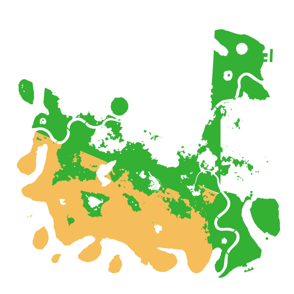 Biome Rust Map: Procedural Map, Size: 4500, Seed: 324946751