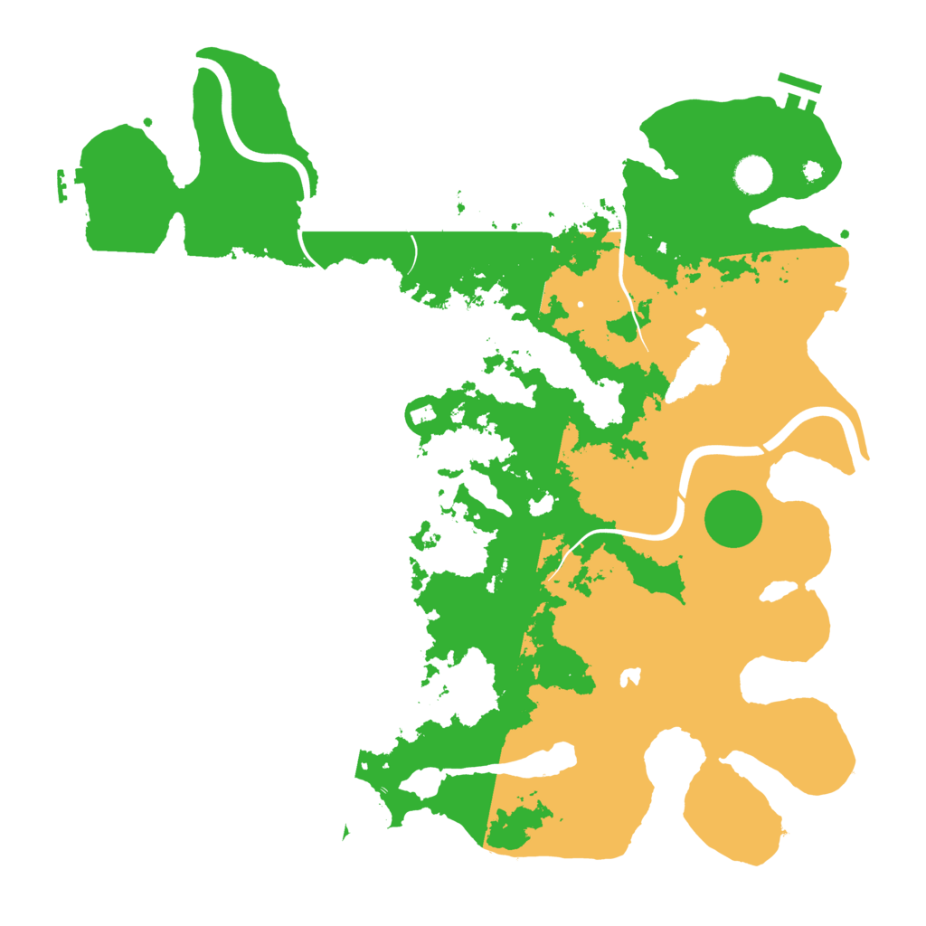 Biome Rust Map: Procedural Map, Size: 4250, Seed: 938520740