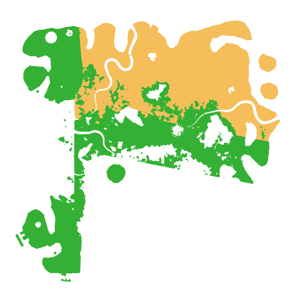 Biome Rust Map: Procedural Map, Size: 4500, Seed: 1620781742