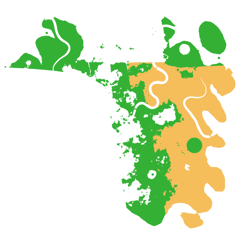 Biome Rust Map: Procedural Map, Size: 4250, Seed: 158622344