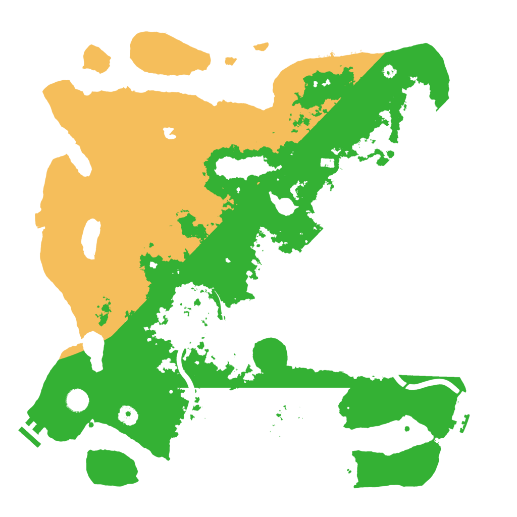 Biome Rust Map: Procedural Map, Size: 4000, Seed: 307417029