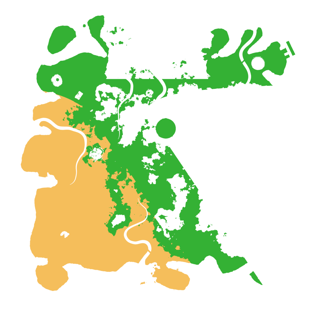 Biome Rust Map: Procedural Map, Size: 4200, Seed: 1756947231
