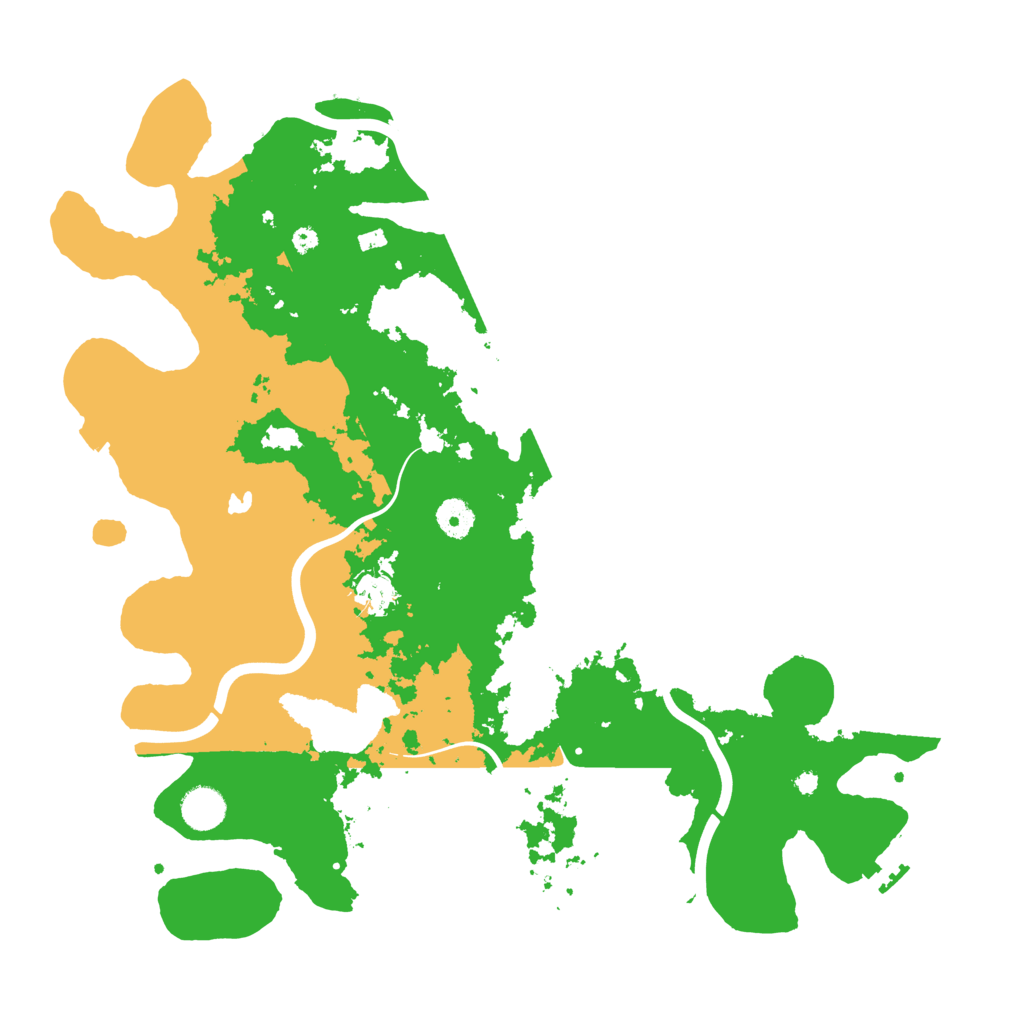 Biome Rust Map: Procedural Map, Size: 4096, Seed: 932052465