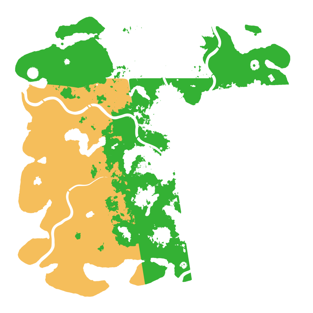 Biome Rust Map: Procedural Map, Size: 4800, Seed: 1589211108