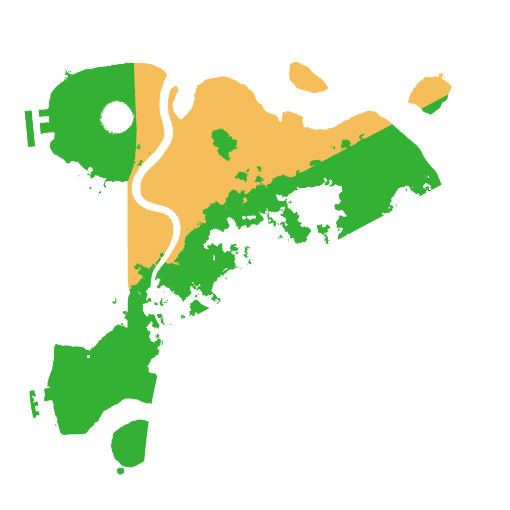 Biome Rust Map: Procedural Map, Size: 2859, Seed: 481981