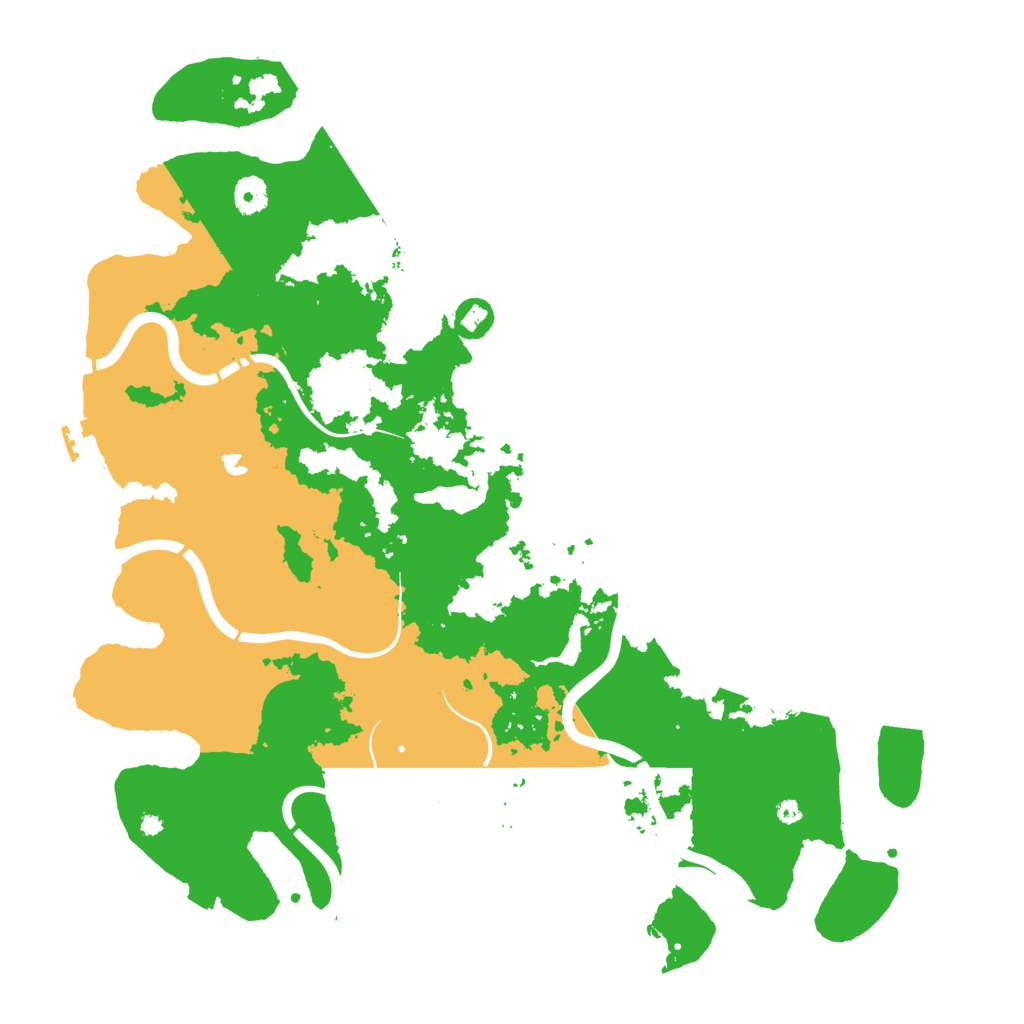 Biome Rust Map: Procedural Map, Size: 4250, Seed: 1686290358