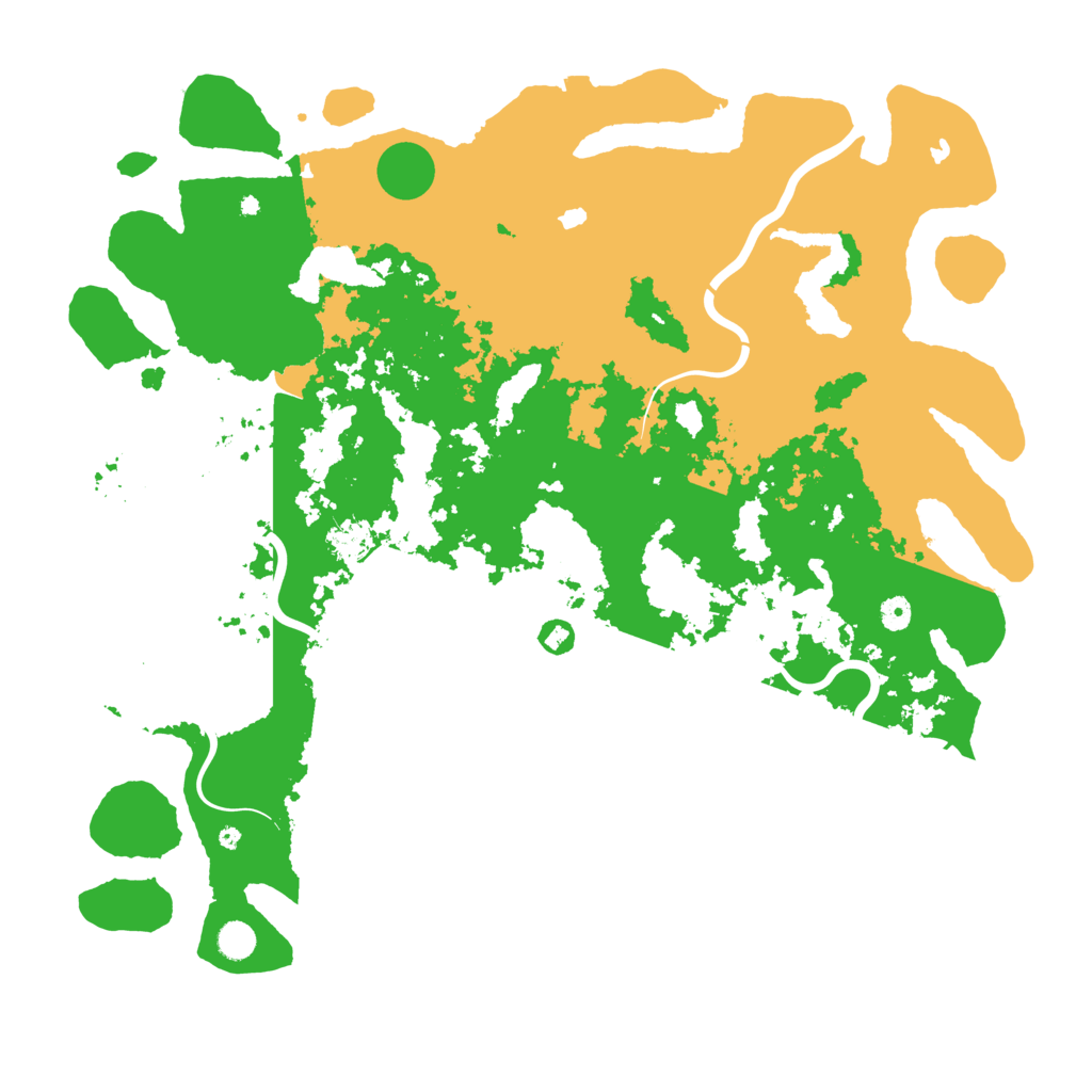 Biome Rust Map: Procedural Map, Size: 5000, Seed: 1959455355