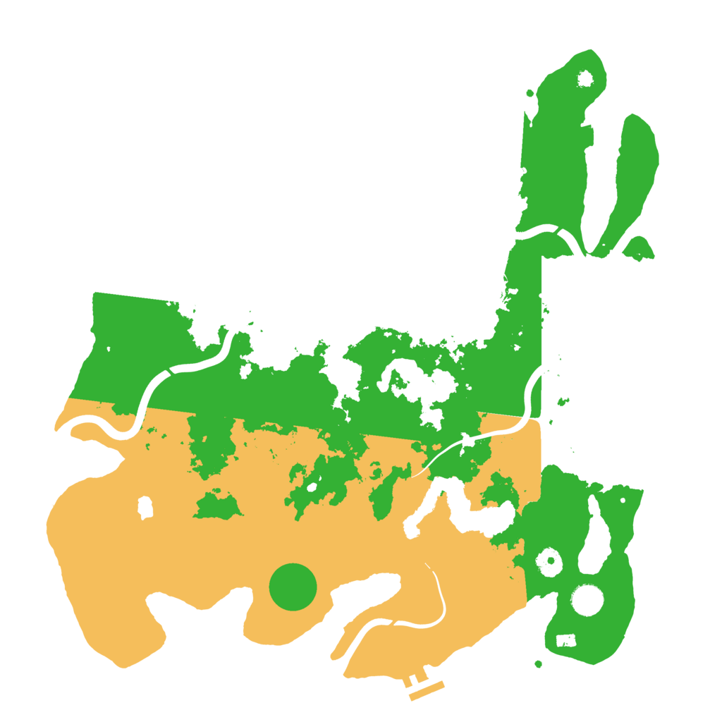 Biome Rust Map: Procedural Map, Size: 4000, Seed: 12604