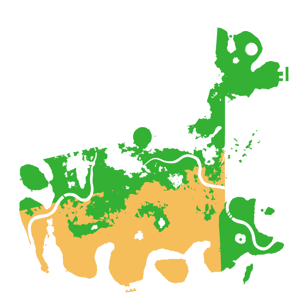 Biome Rust Map: Procedural Map, Size: 4250, Seed: 1711928135