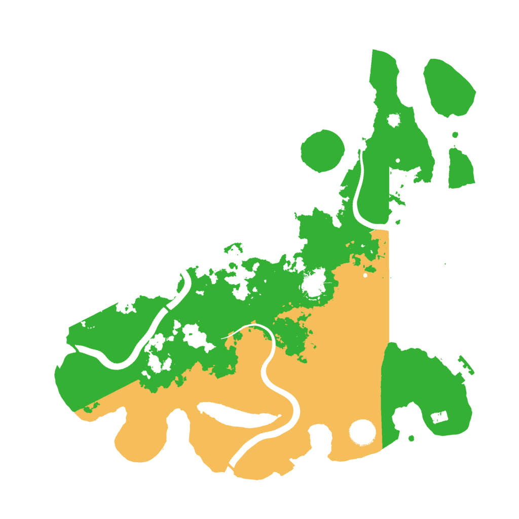 Biome Rust Map: Procedural Map, Size: 3500, Seed: 1268011875