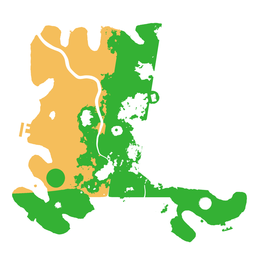 Biome Rust Map: Procedural Map, Size: 3750, Seed: 1111713854