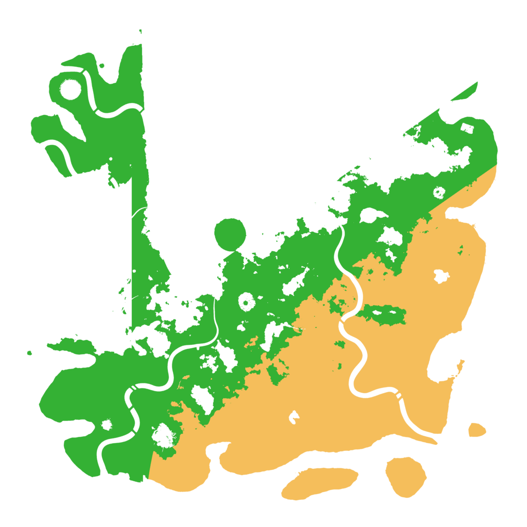 Biome Rust Map: Procedural Map, Size: 4500, Seed: 503387175