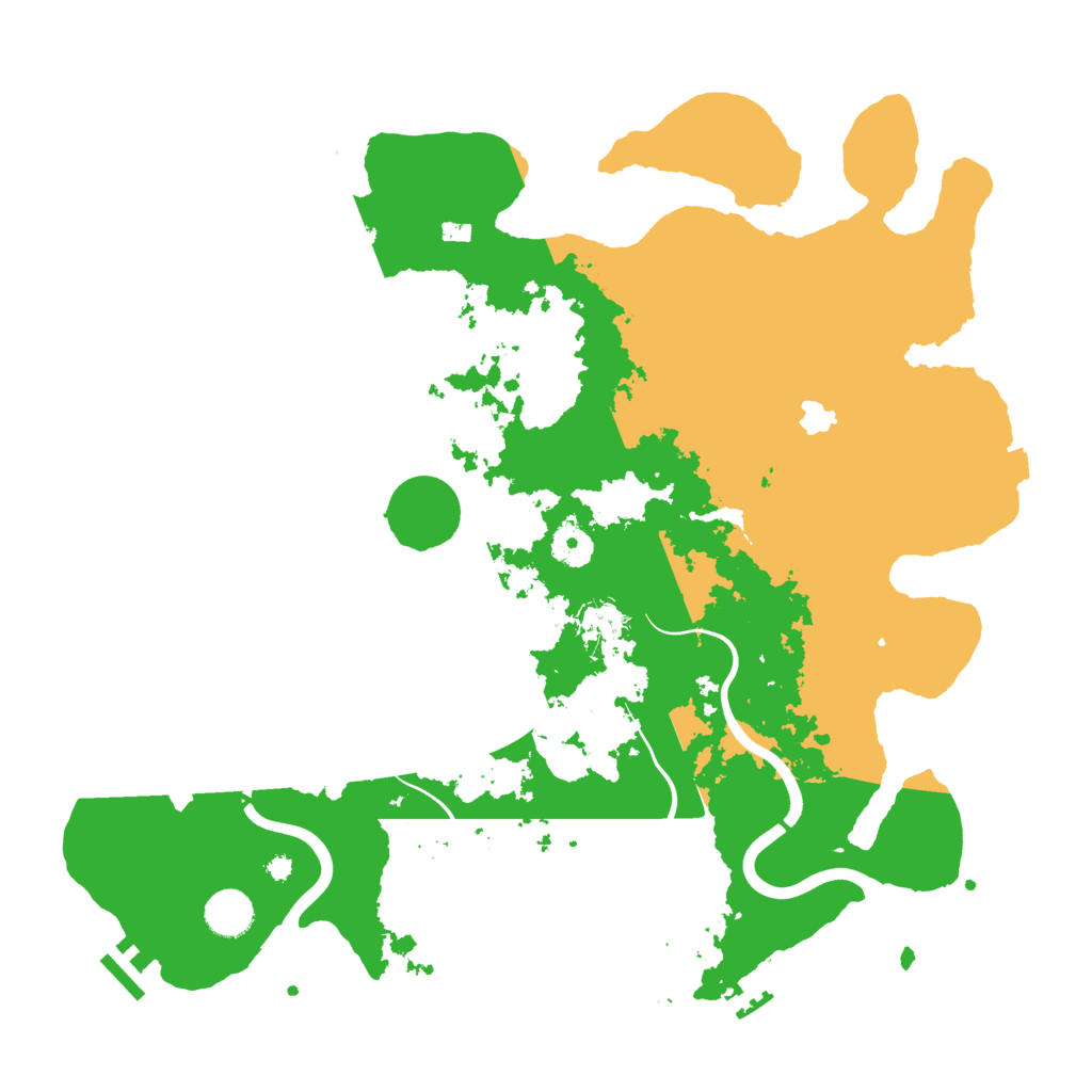 Biome Rust Map: Procedural Map, Size: 4000, Seed: 691202012