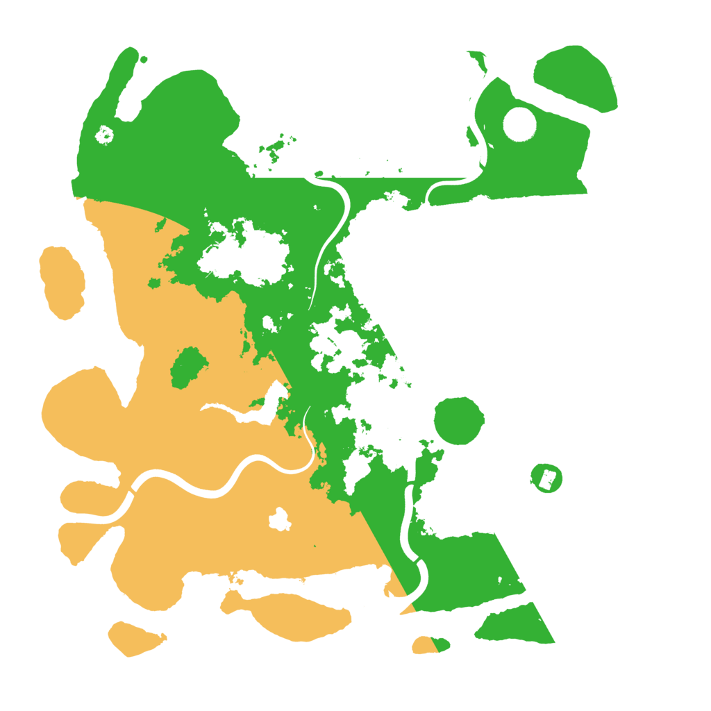Biome Rust Map: Procedural Map, Size: 4000, Seed: 86201825