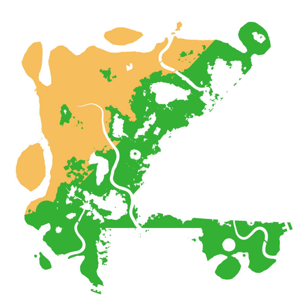 Biome Rust Map: Procedural Map, Size: 4250, Seed: 177249501