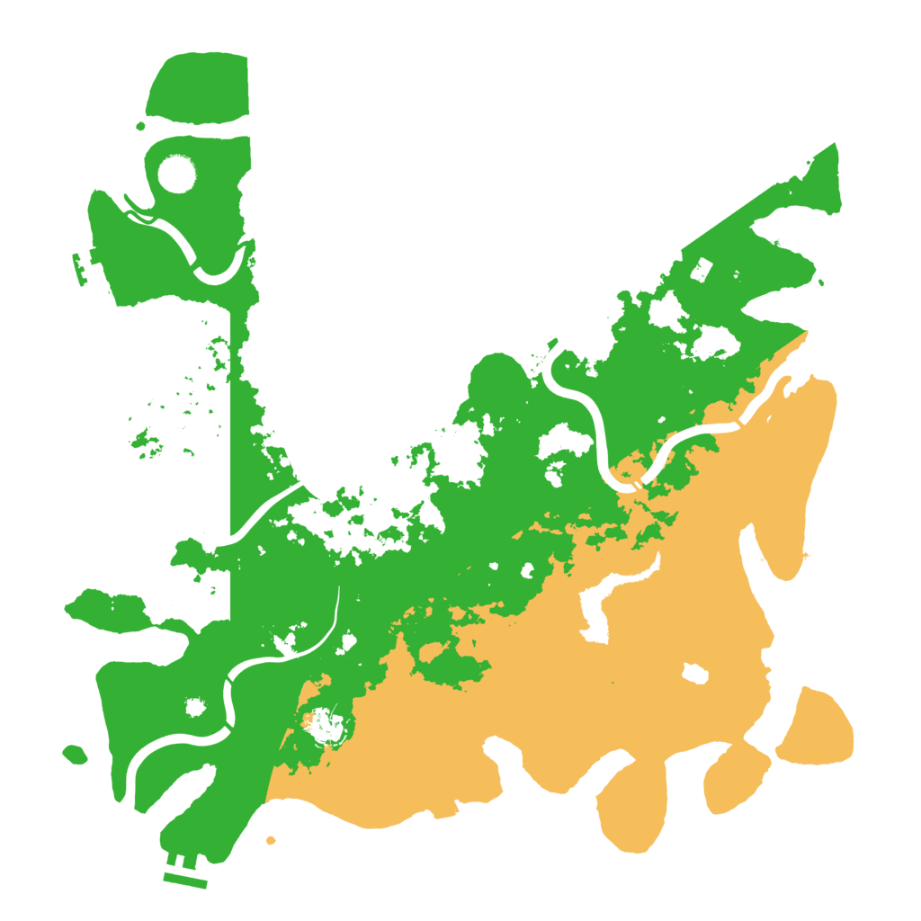 Biome Rust Map: Procedural Map, Size: 4250, Seed: 911994363