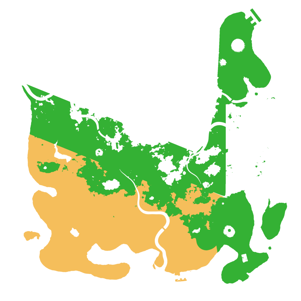 Biome Rust Map: Procedural Map, Size: 4000, Seed: 835433047