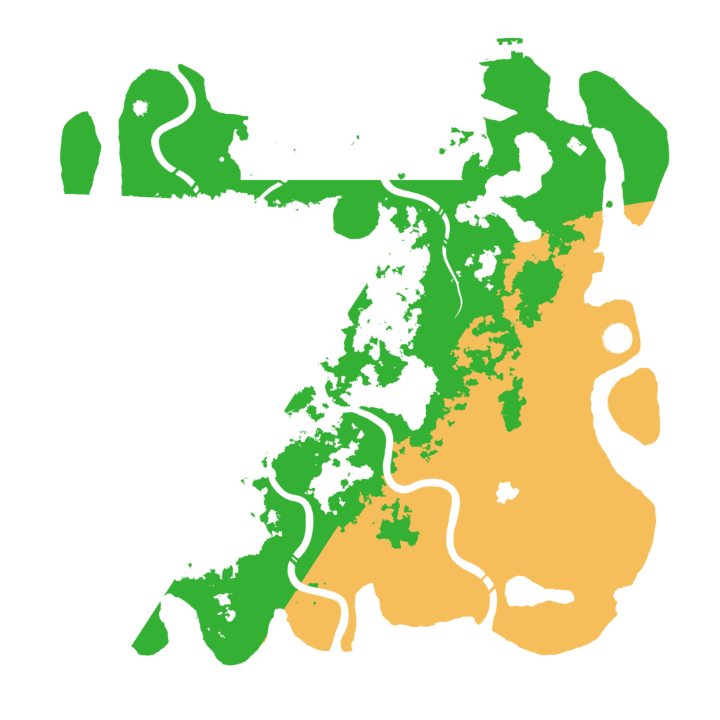 Biome Rust Map: Procedural Map, Size: 4250, Seed: 939538766