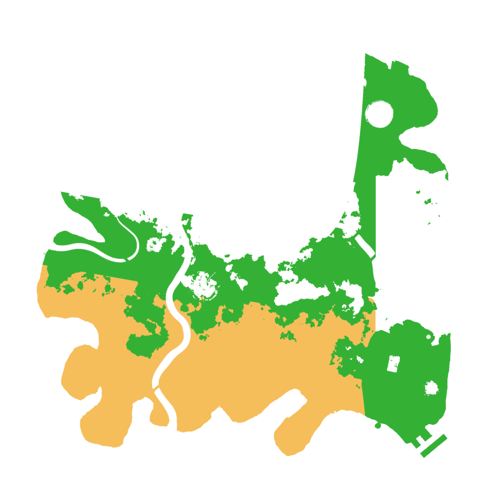 Biome Rust Map: Procedural Map, Size: 3300, Seed: 1653532573