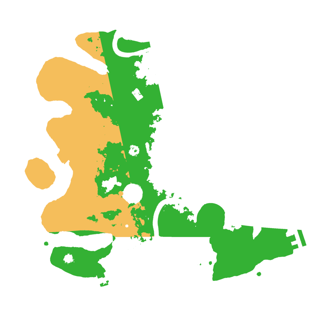 Biome Rust Map: Procedural Map, Size: 3000, Seed: 590426265