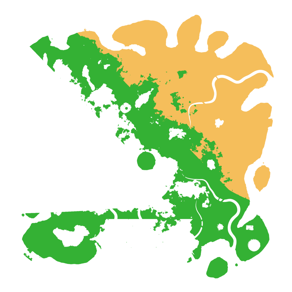 Biome Rust Map: Procedural Map, Size: 4250, Seed: 1454975688
