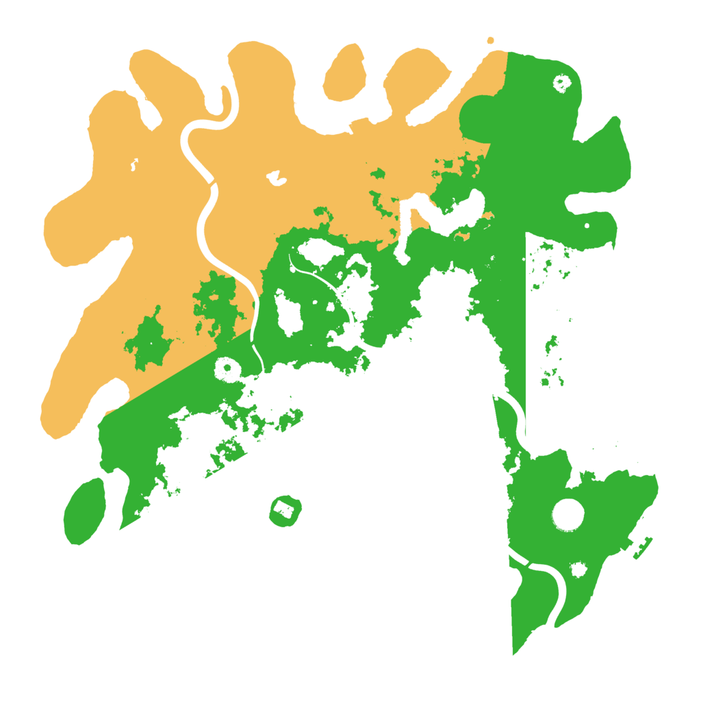 Biome Rust Map: Procedural Map, Size: 4000, Seed: 937350276