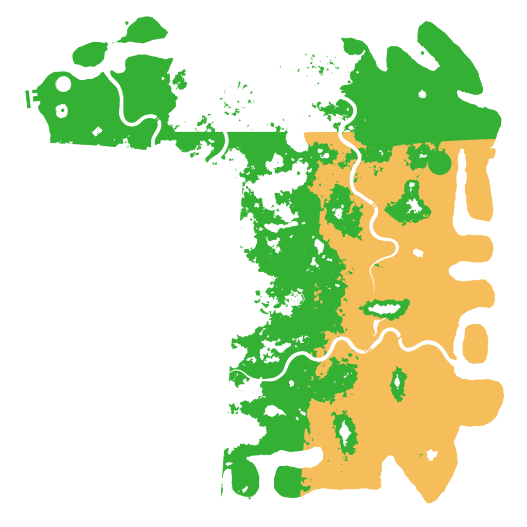 Biome Rust Map: Procedural Map, Size: 6000, Seed: 1771856460