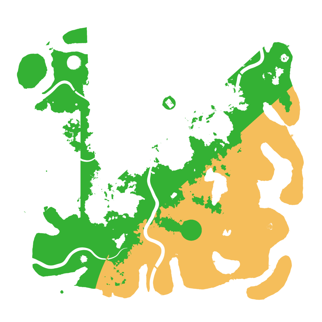 Biome Rust Map: Procedural Map, Size: 4050, Seed: 68937715