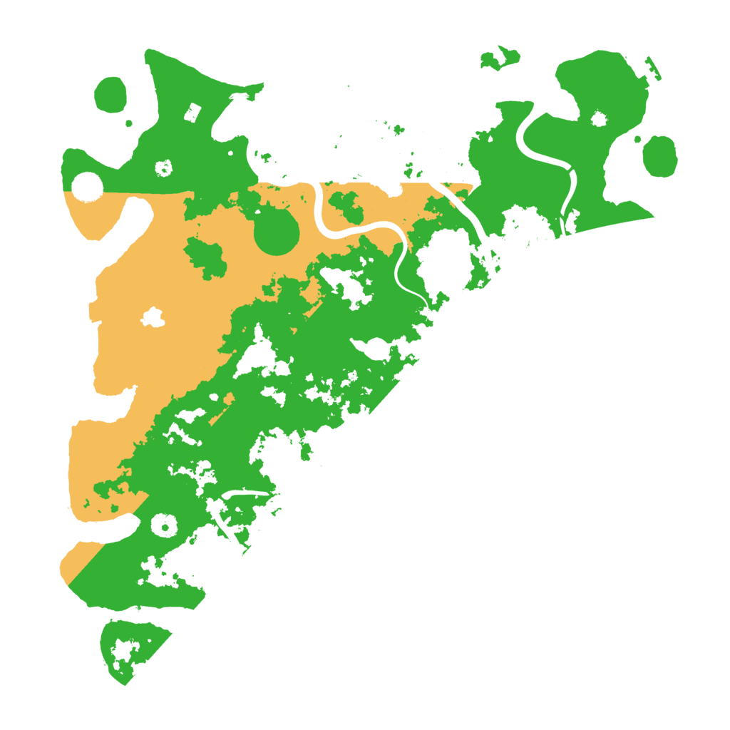 Biome Rust Map: Procedural Map, Size: 4250, Seed: 777071891