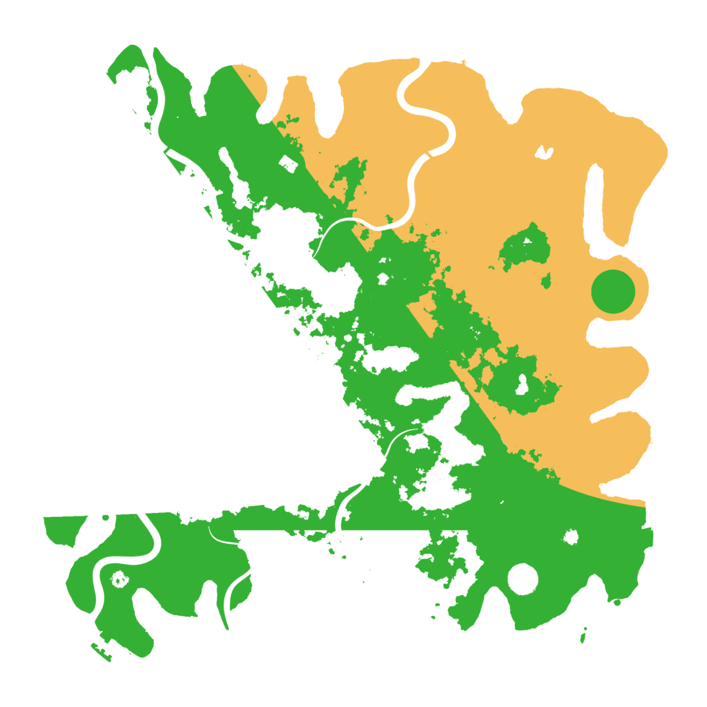 Biome Rust Map: Procedural Map, Size: 4250, Seed: 454413851