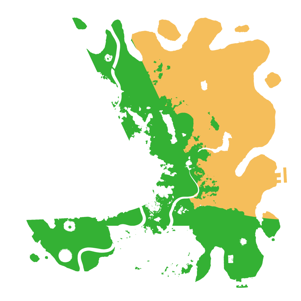 Biome Rust Map: Procedural Map, Size: 4000, Seed: 573225737