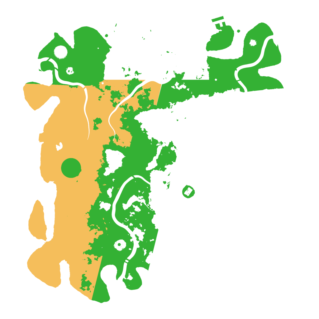 Biome Rust Map: Procedural Map, Size: 4250, Seed: 1654970973