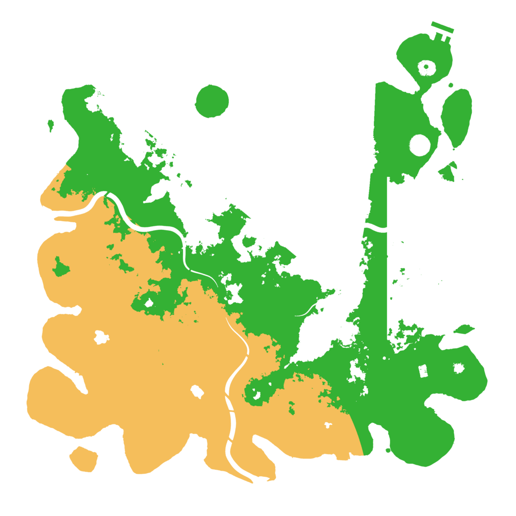 Biome Rust Map: Procedural Map, Size: 4500, Seed: 948652452