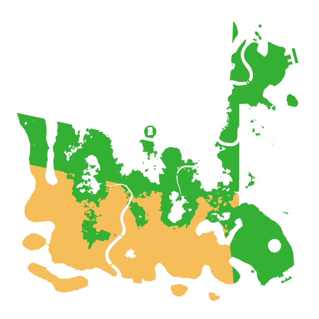 Biome Rust Map: Procedural Map, Size: 4250, Seed: 17547