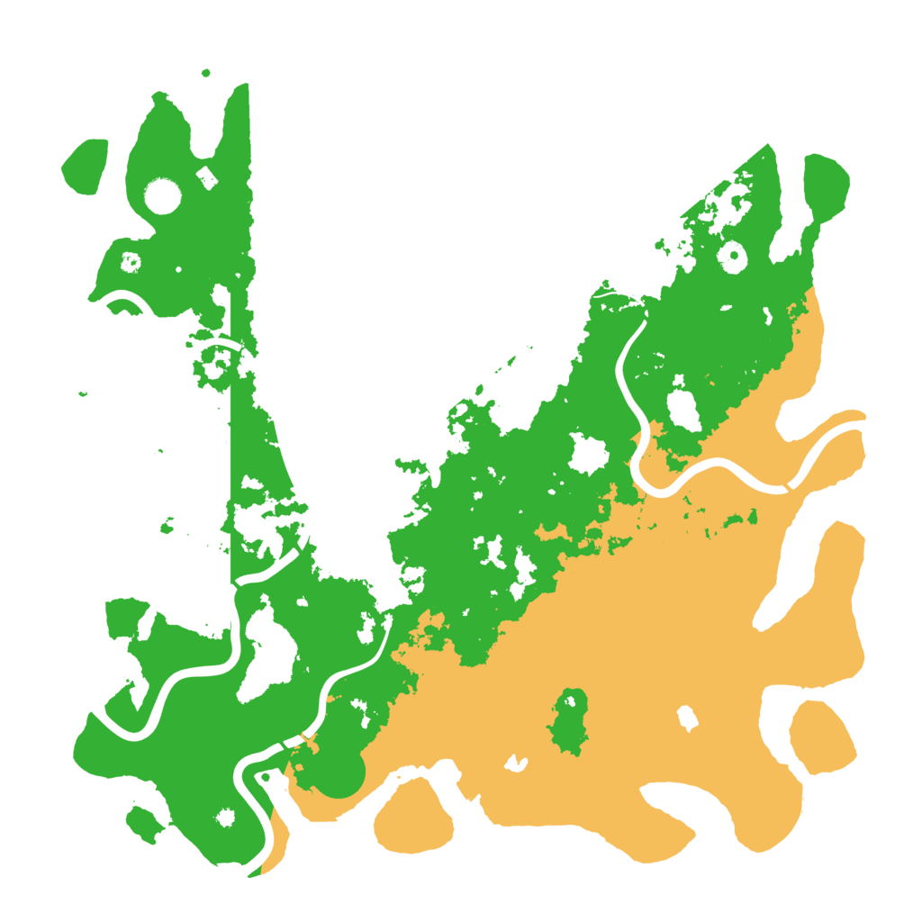 Biome Rust Map: Procedural Map, Size: 4500, Seed: 760659897