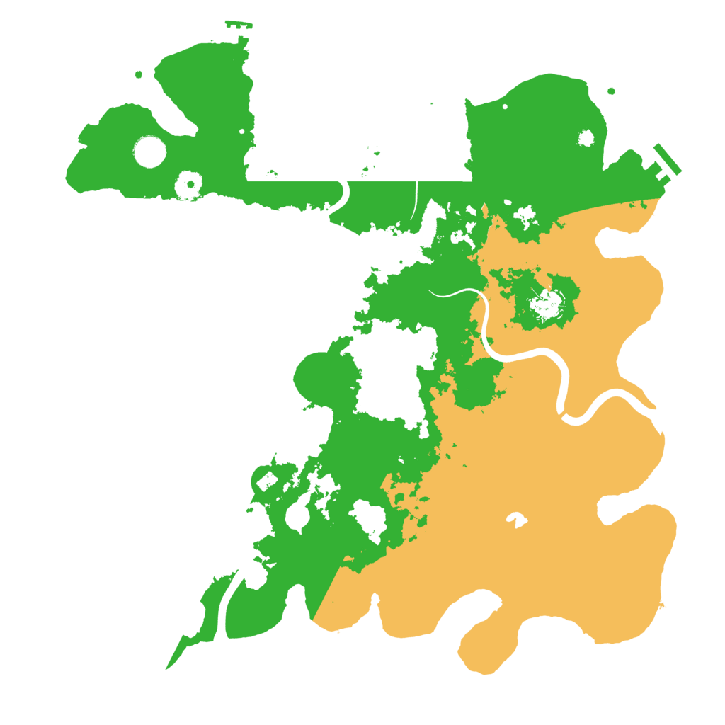 Biome Rust Map: Procedural Map, Size: 4000, Seed: 1145141