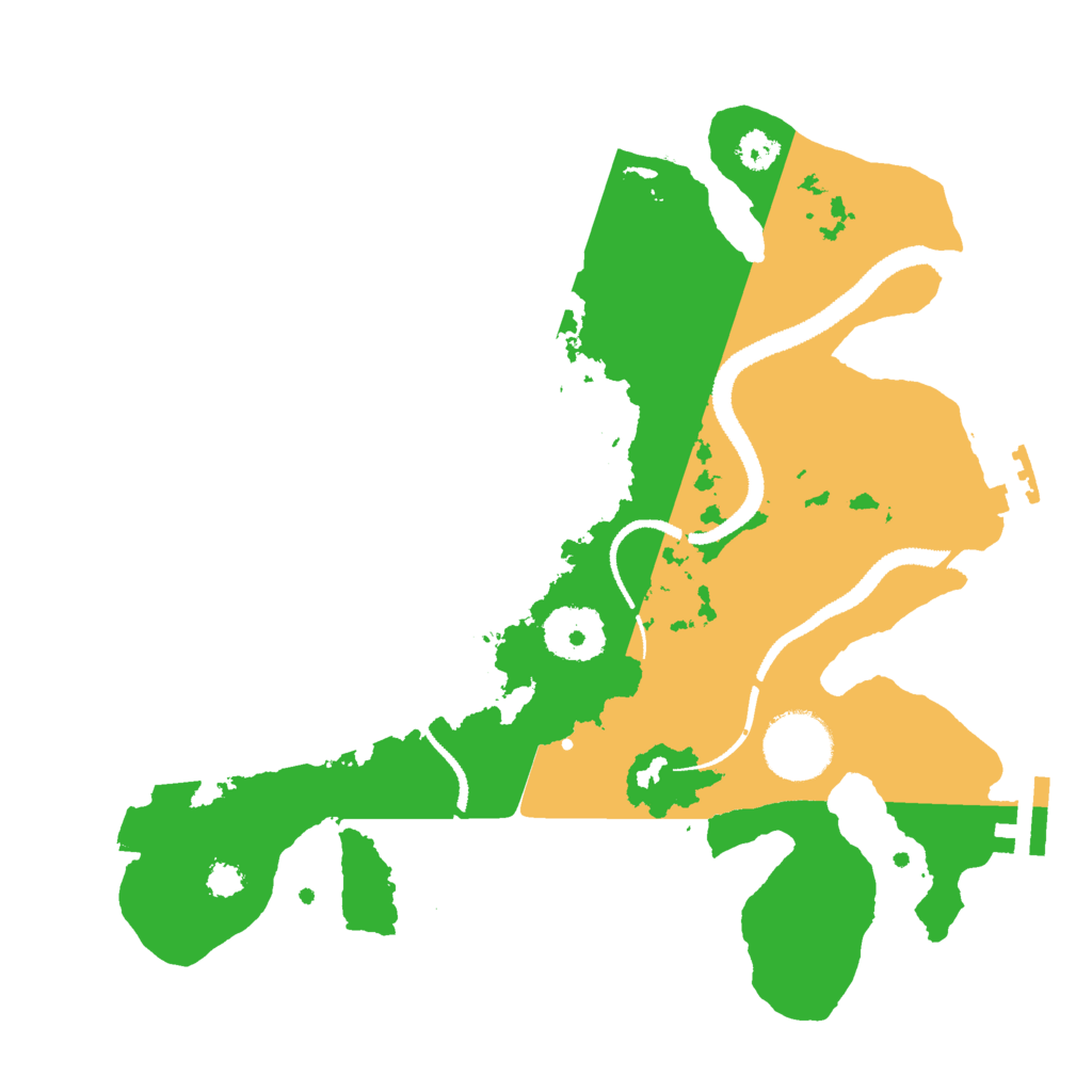 Biome Rust Map: Procedural Map, Size: 2800, Seed: 693527130