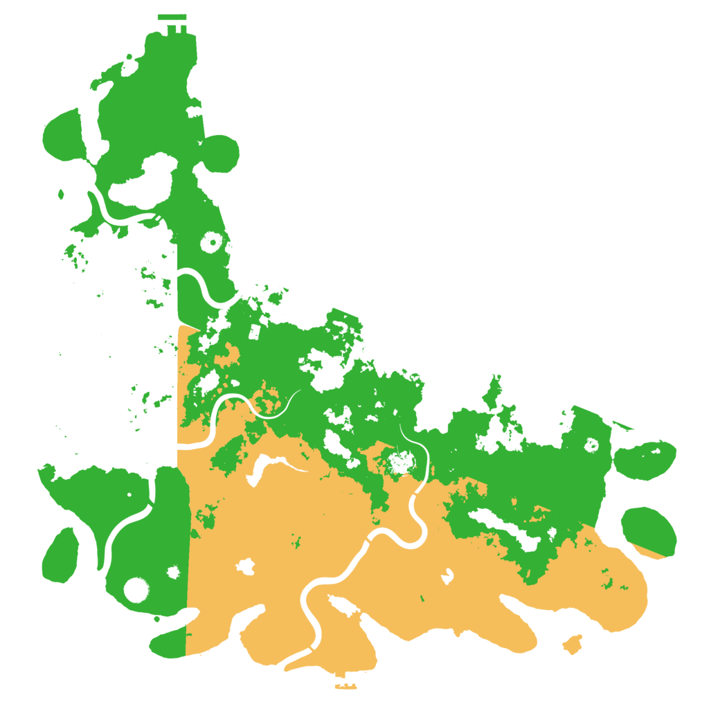 Biome Rust Map: Procedural Map, Size: 5000, Seed: 1901735667