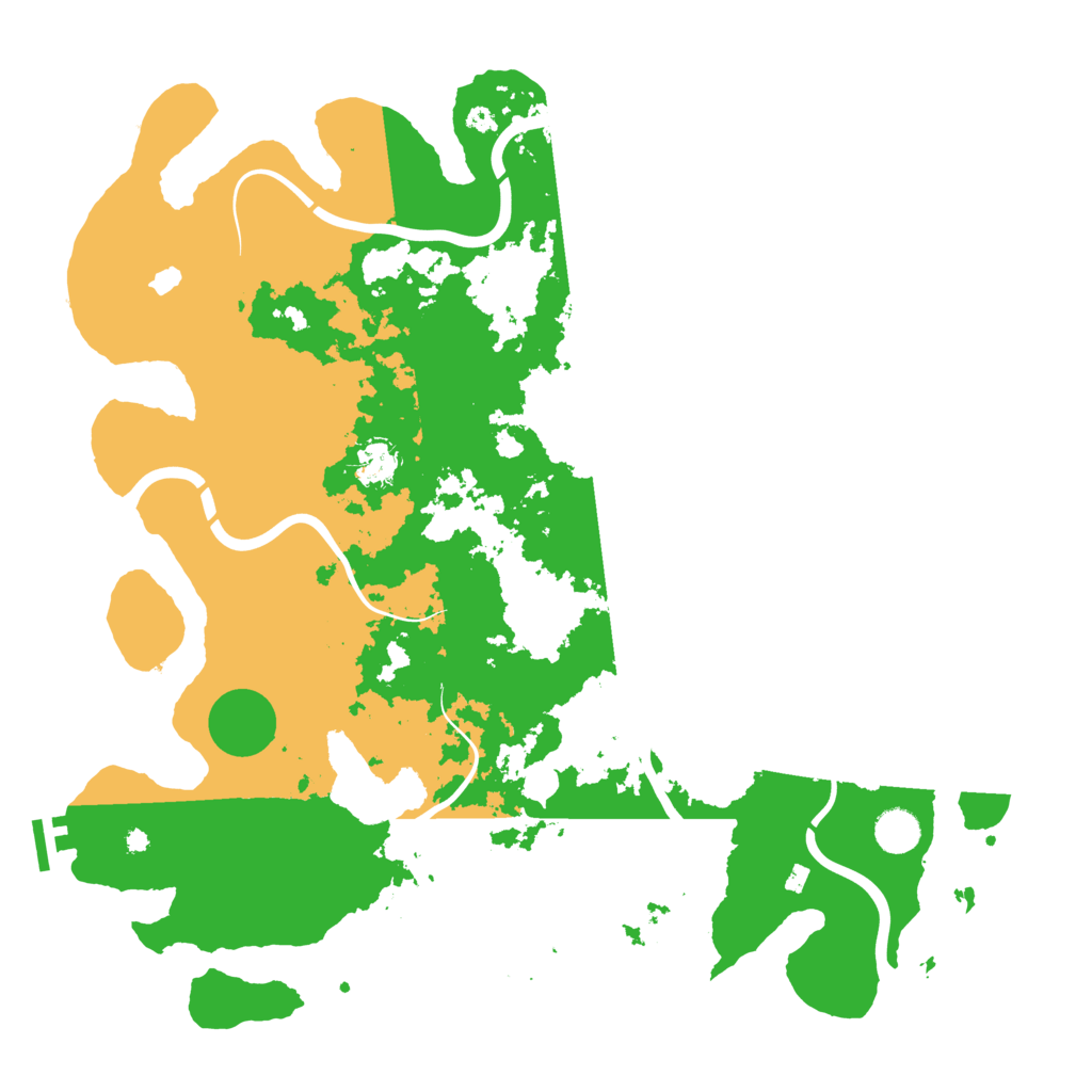Biome Rust Map: Procedural Map, Size: 4250, Seed: 164879094