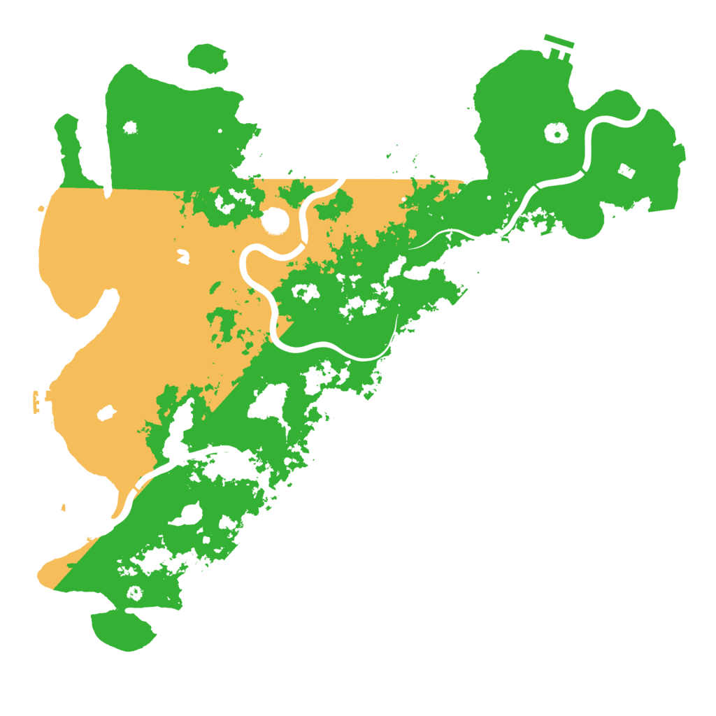 Biome Rust Map: Procedural Map, Size: 4750, Seed: 454